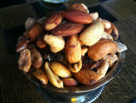 roasted almonds